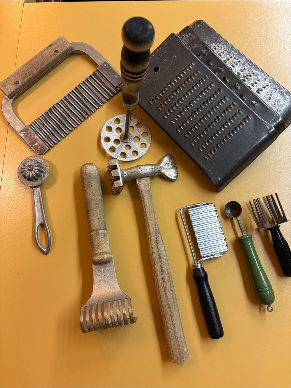 Vintage kitchen tools